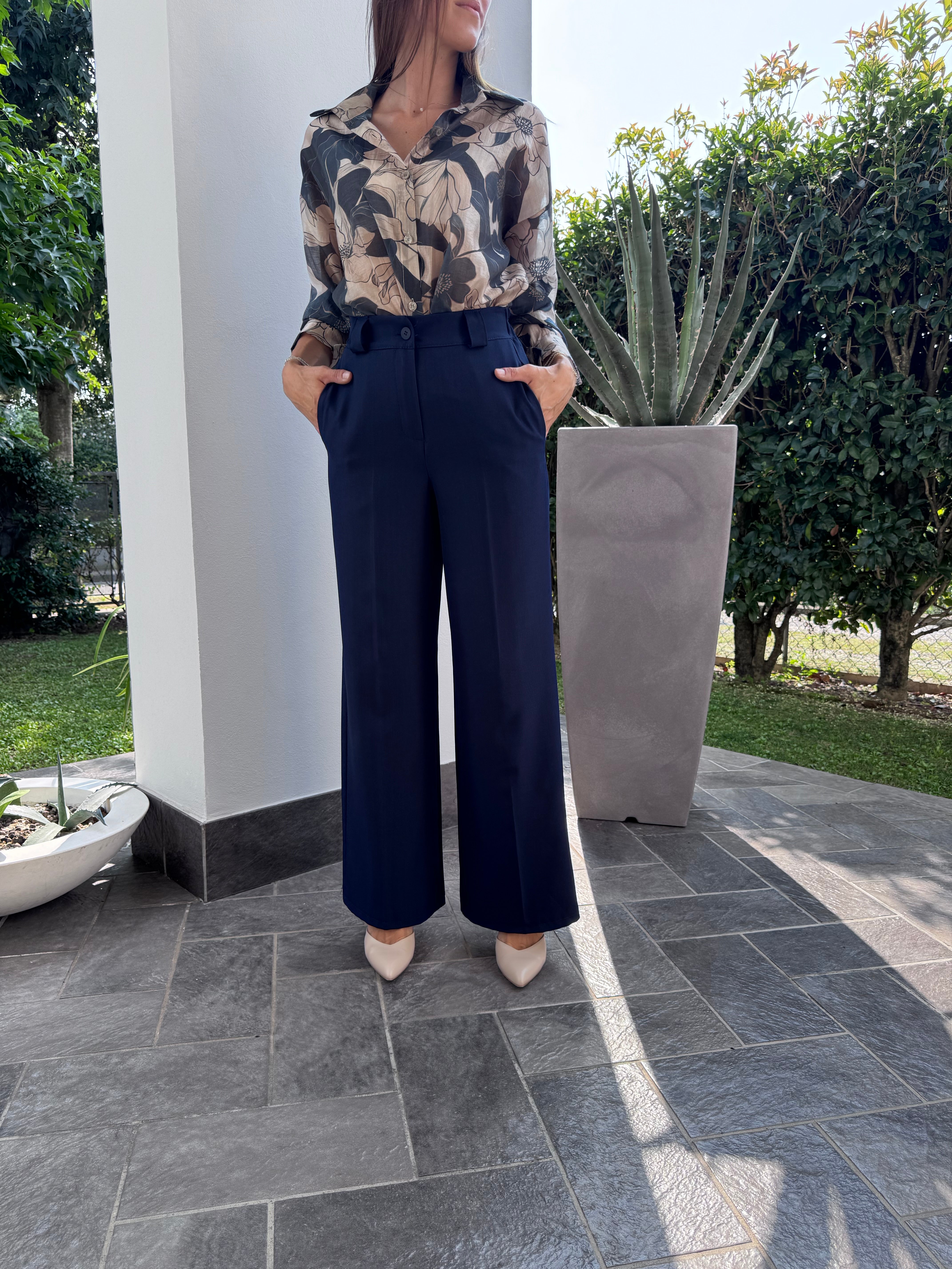 Pantaloni palazzo (4 colori)