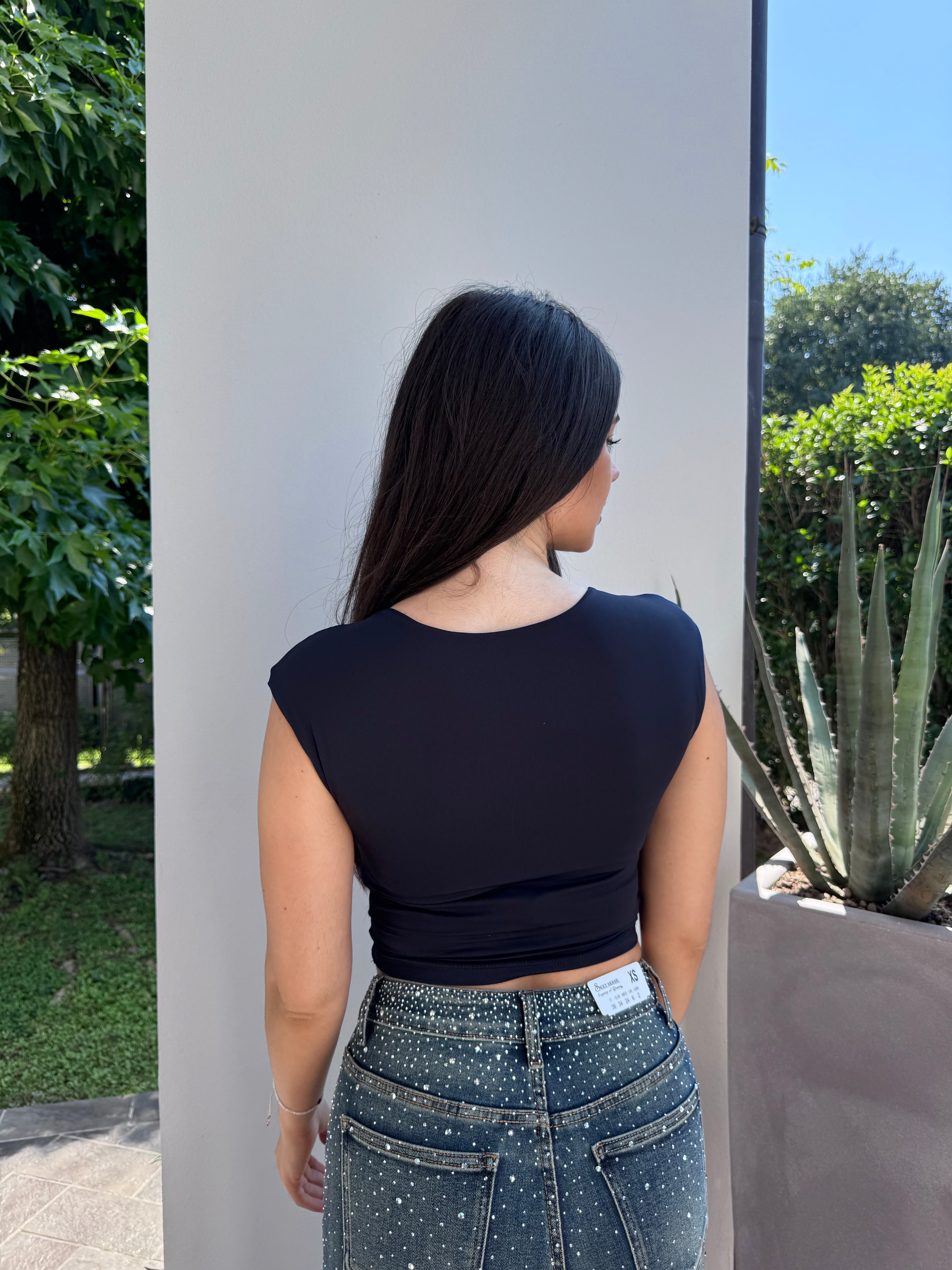 T-shirt crop (2 colori)