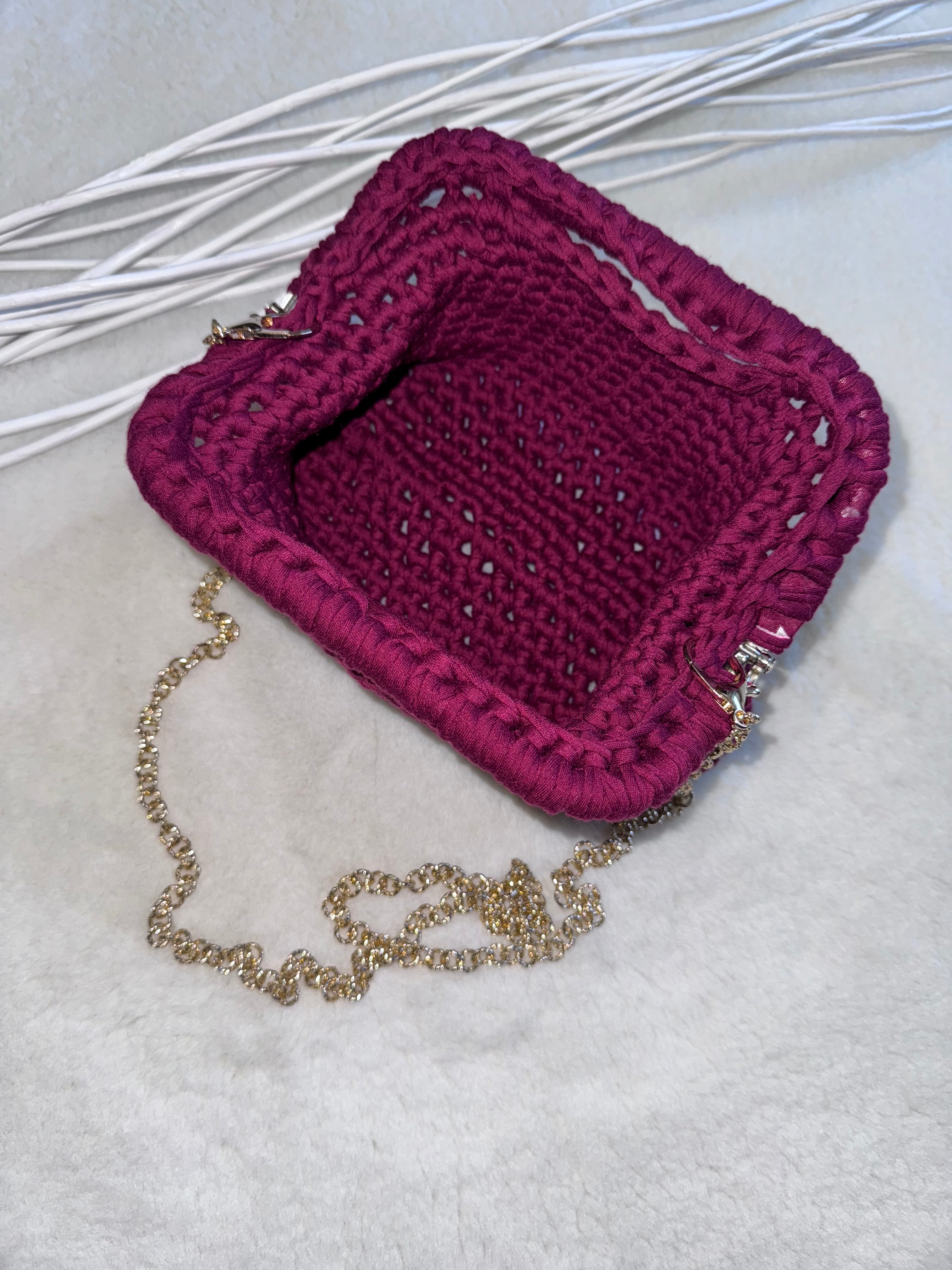 Clutch fatta a mano piccola