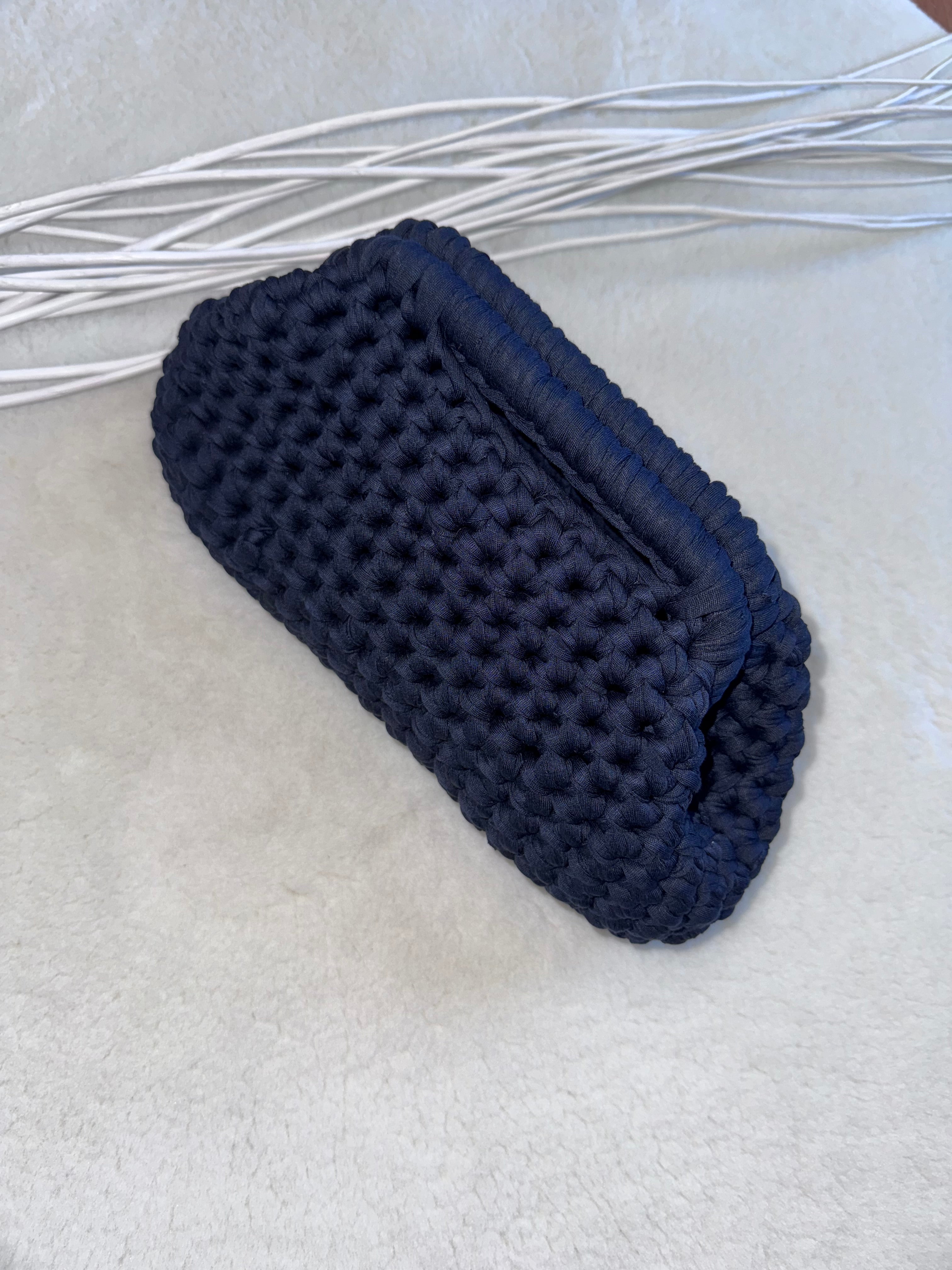 Clutch fatta a mano grande