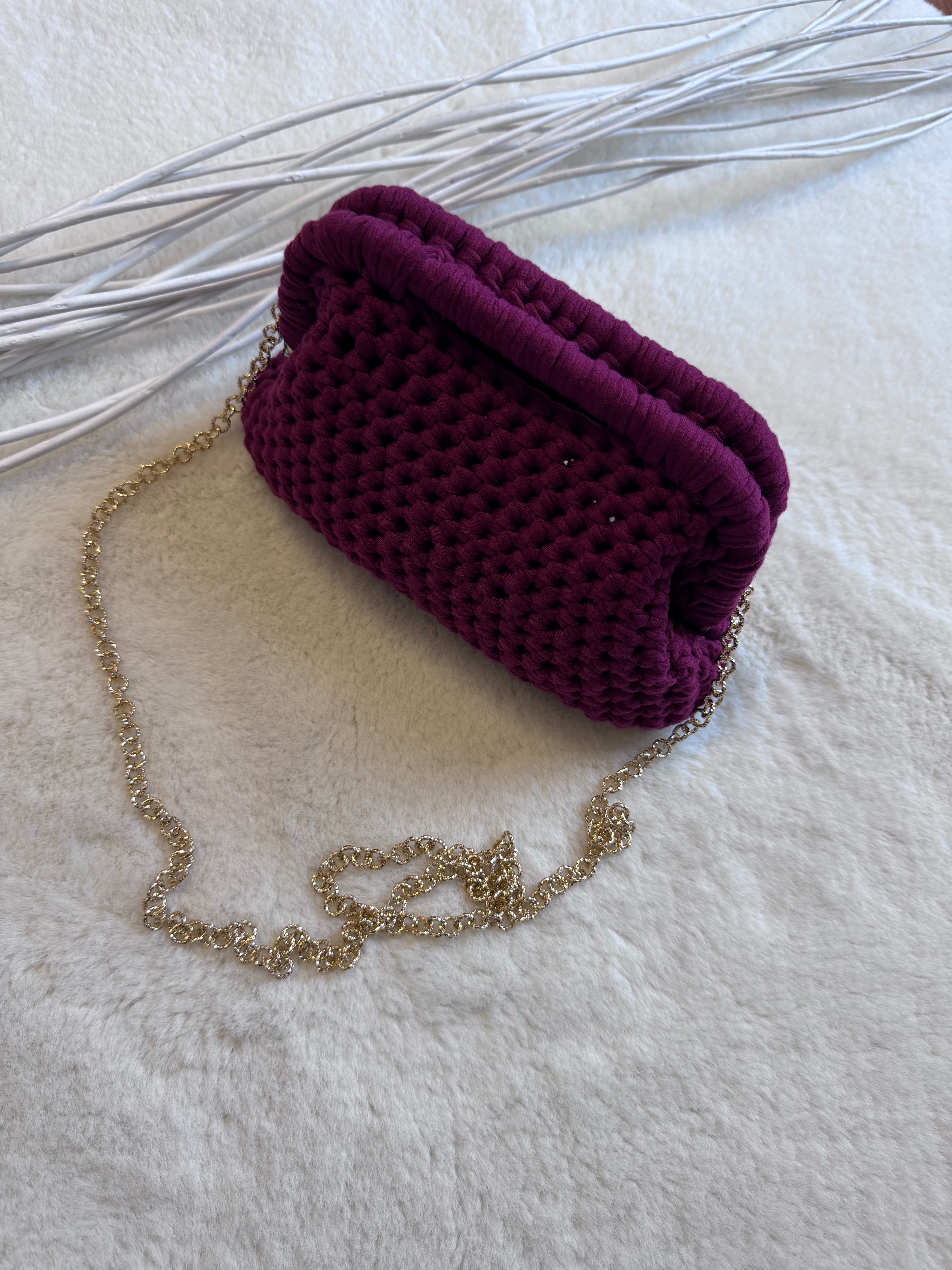 Clutch fatta a mano piccola