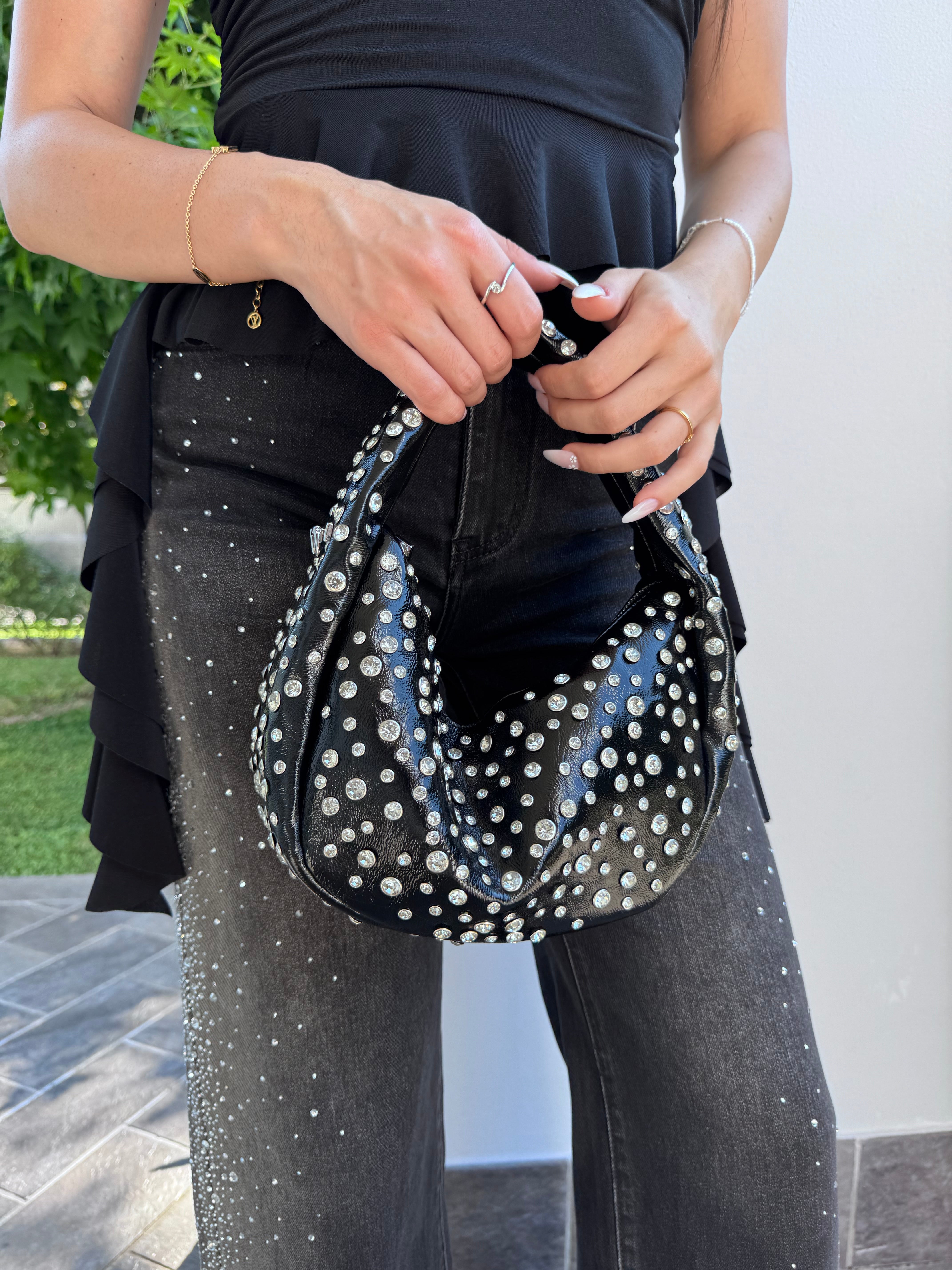 Swarovski bag viral
