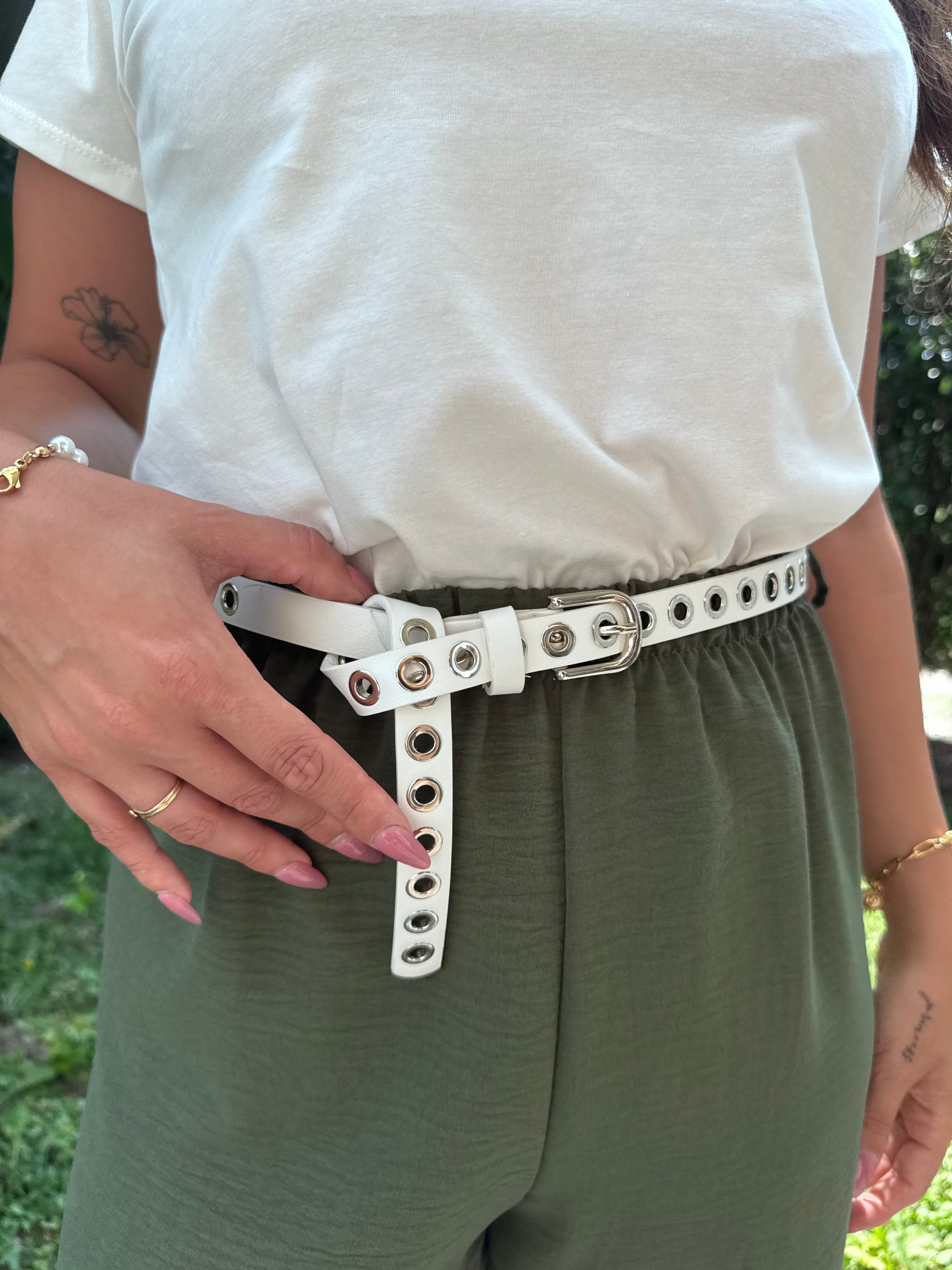 Cinturina millebuchi bianco