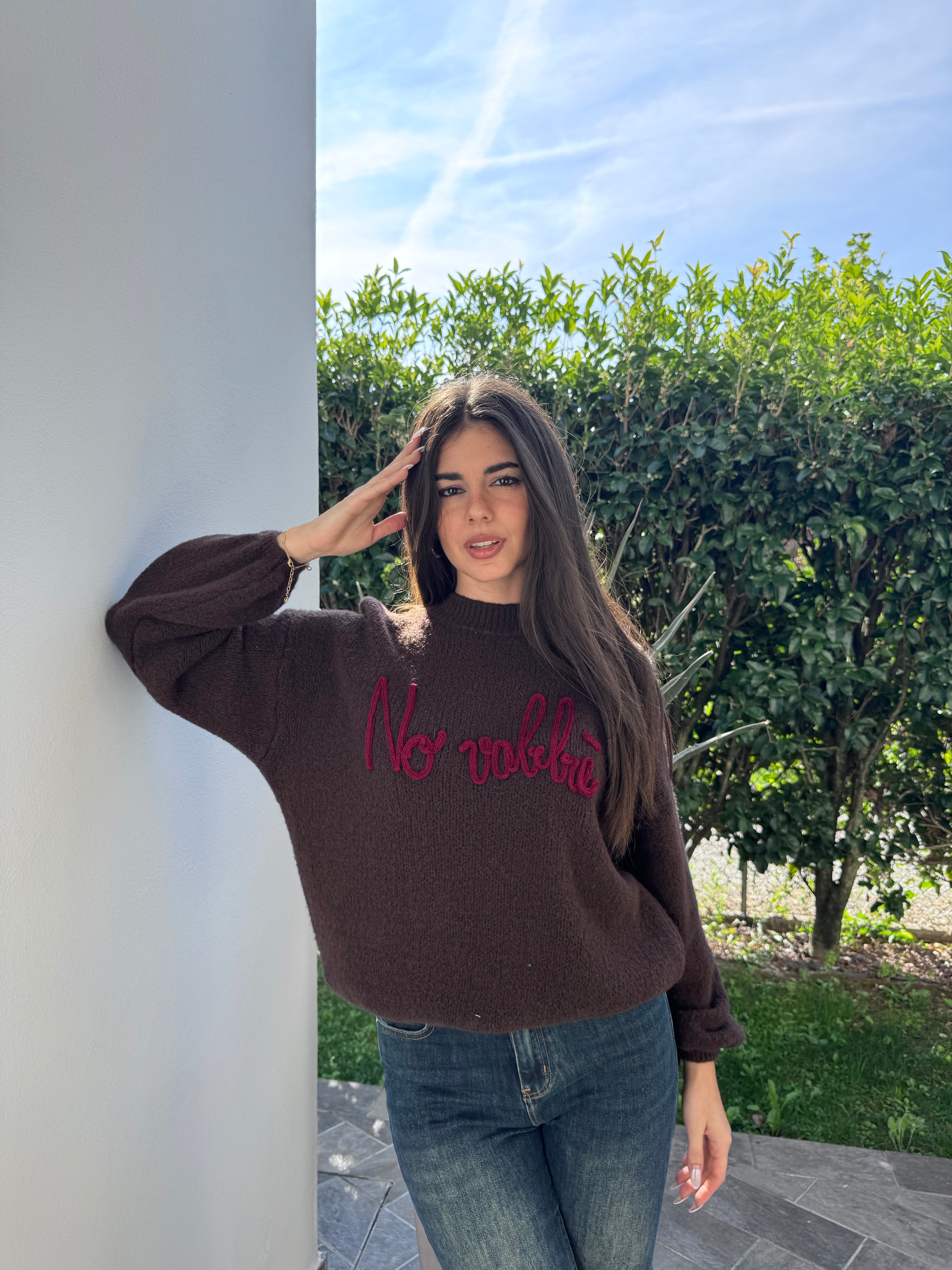 Maglione no vabbè (2 colori)