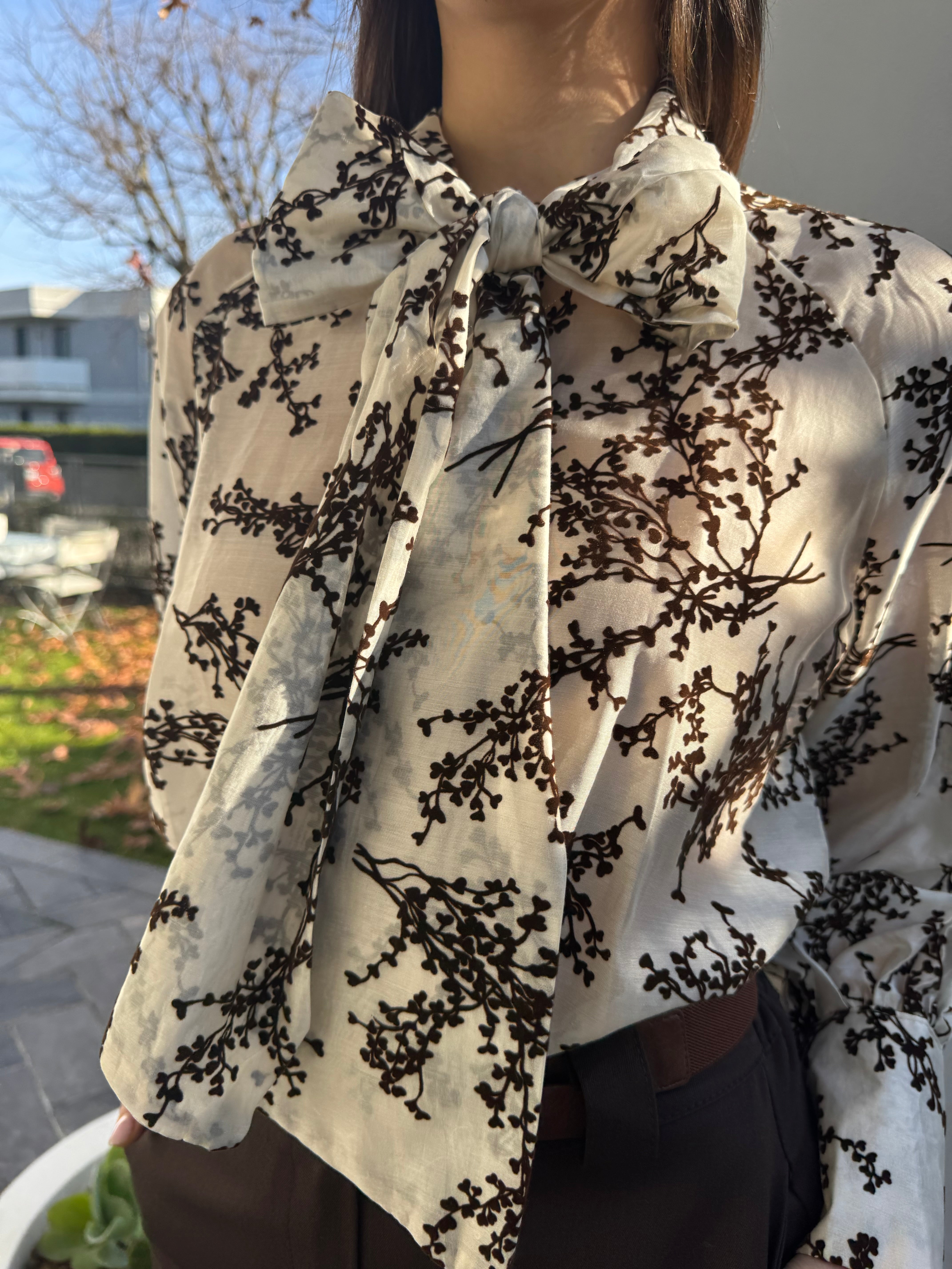 Camicia in tencil arbol