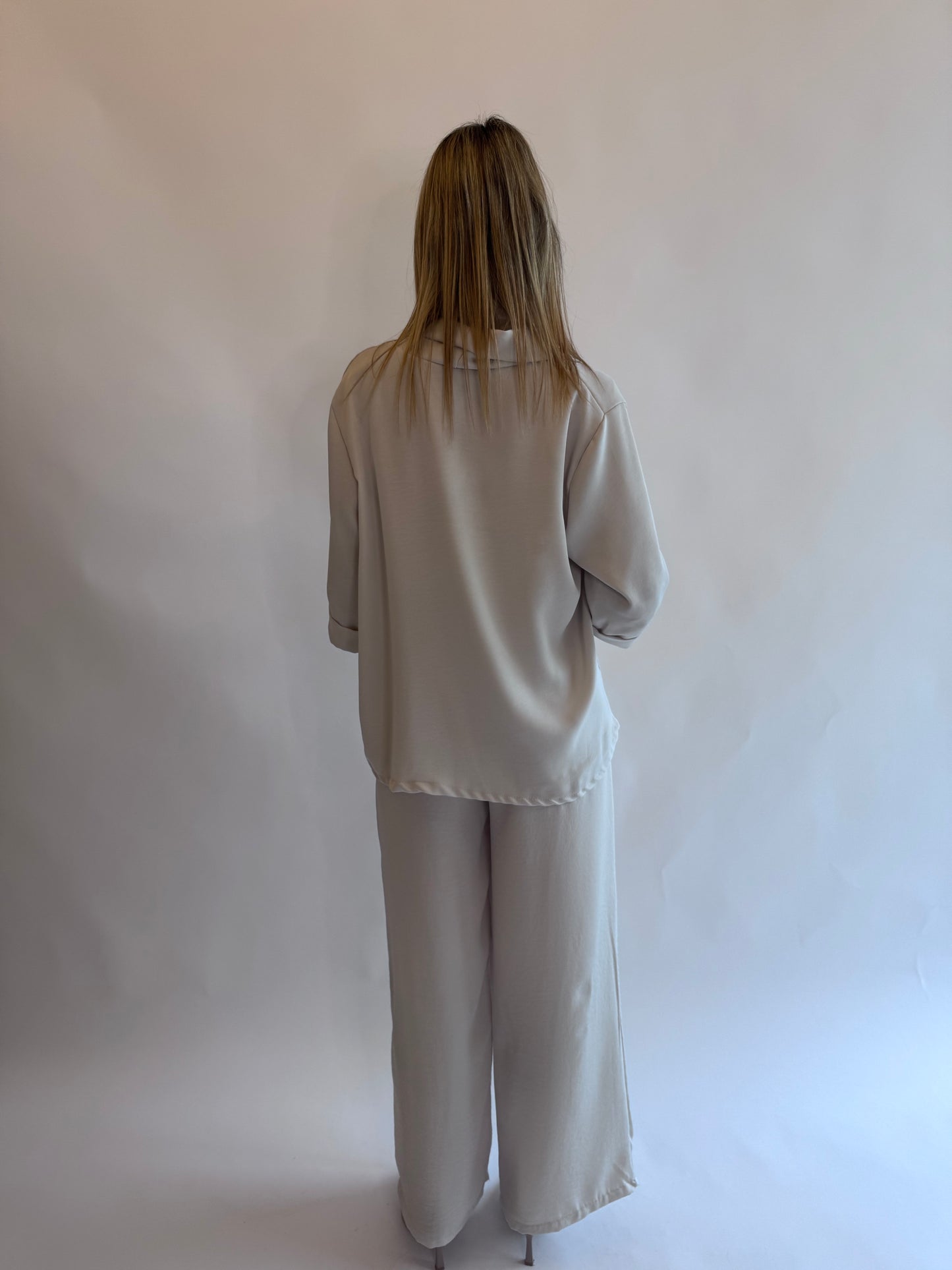 Giacca completo beige