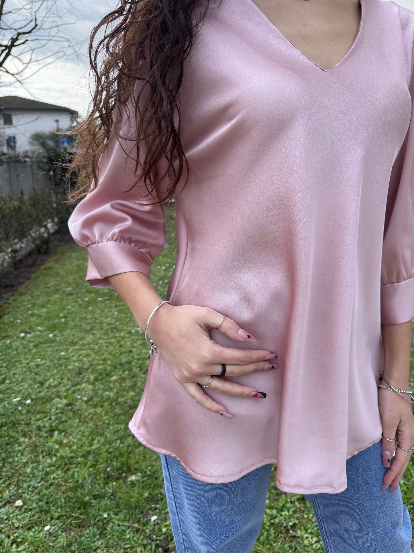 Blusa Sandy rosa