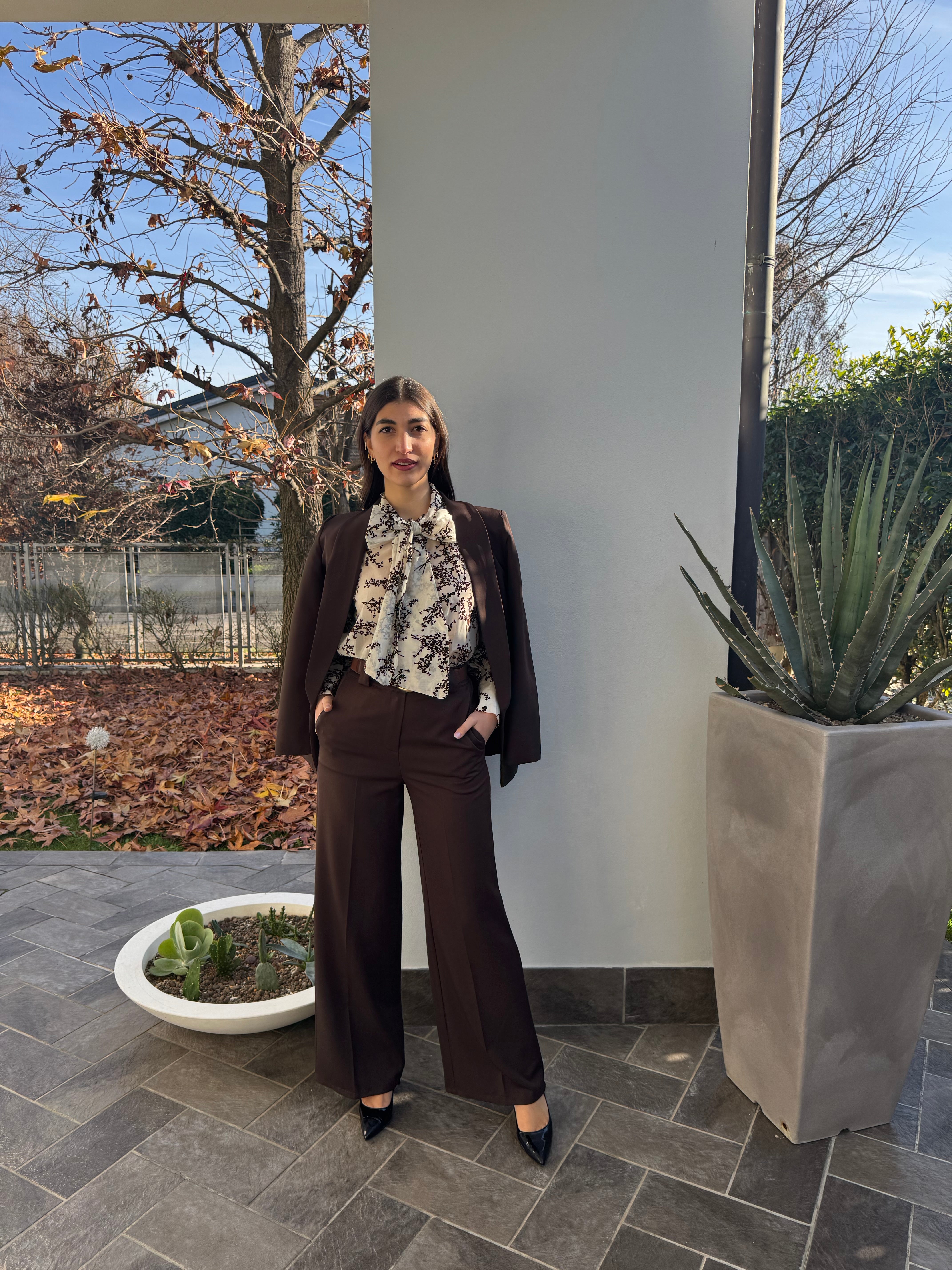 Camicia in tencil arbol