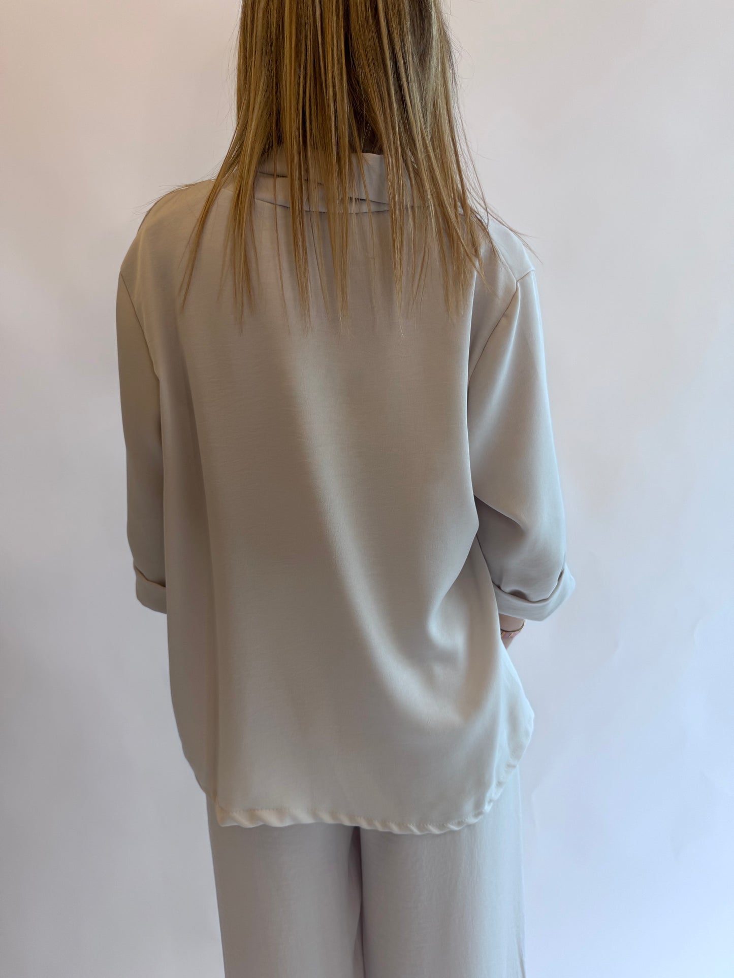 Giacca completo beige