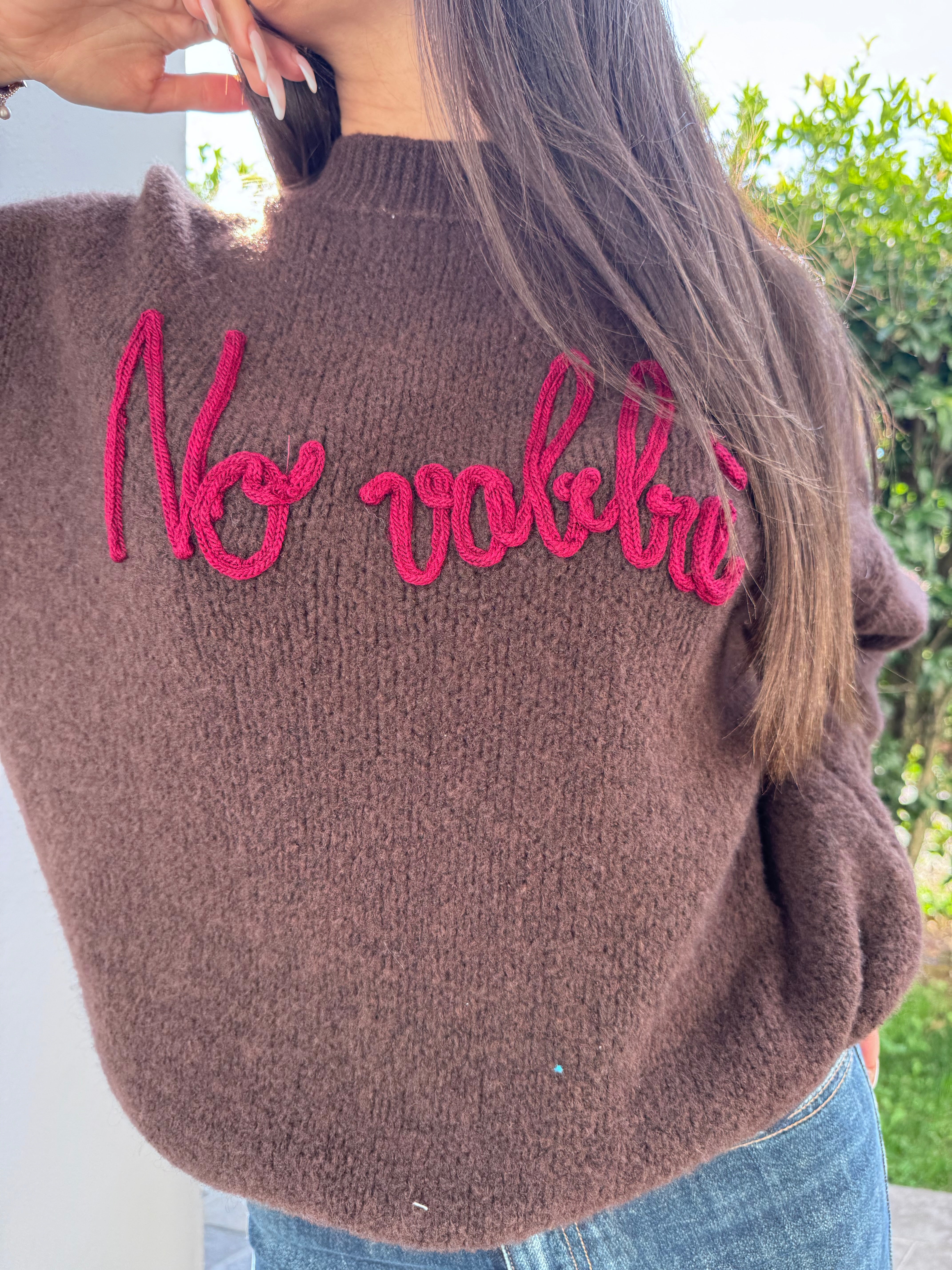 Maglione no vabbè (2 colori)