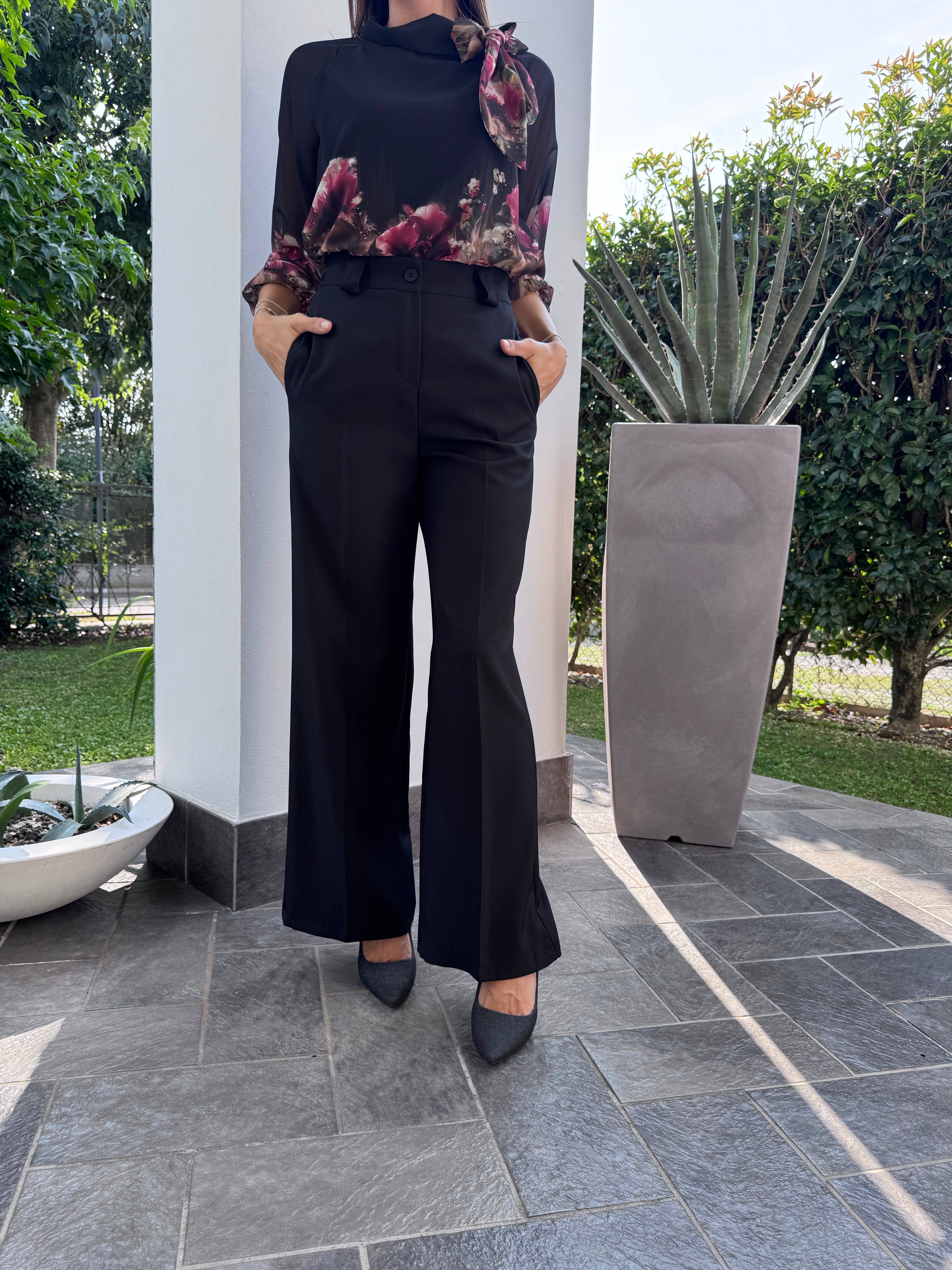 Pantaloni palazzo (4 colori)