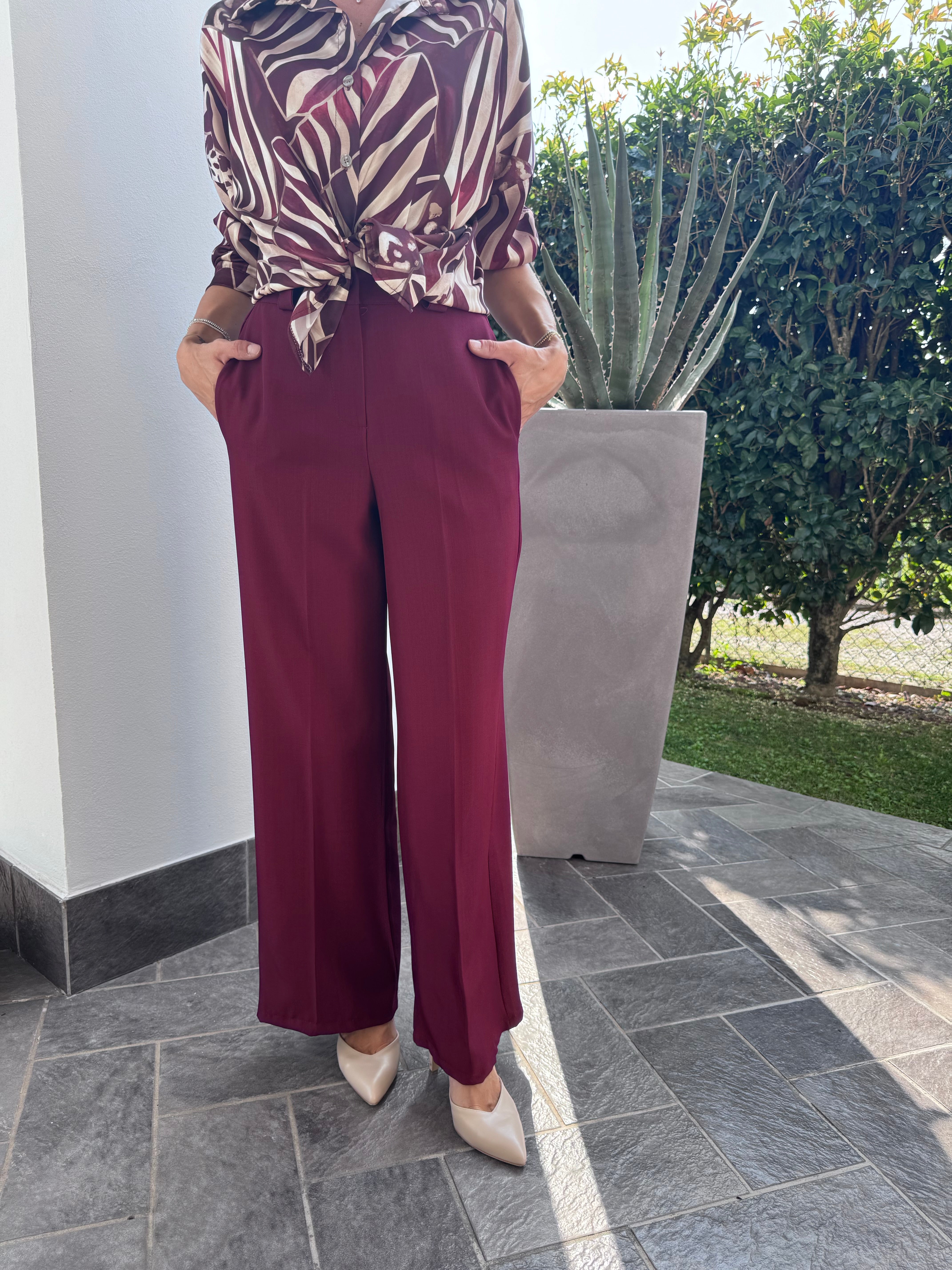 Pantaloni palazzo (4 colori)