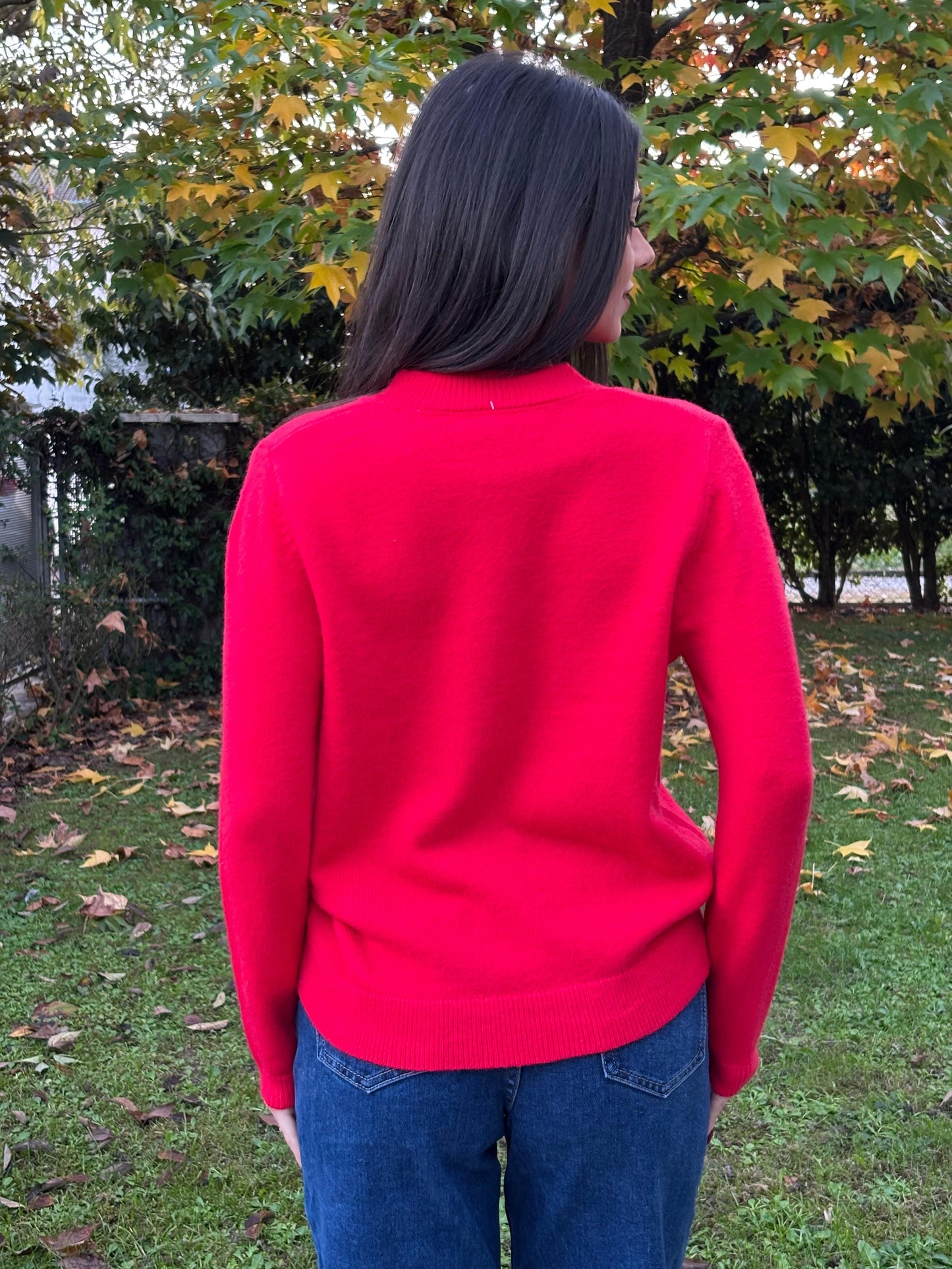 Maglione Christmas rosso