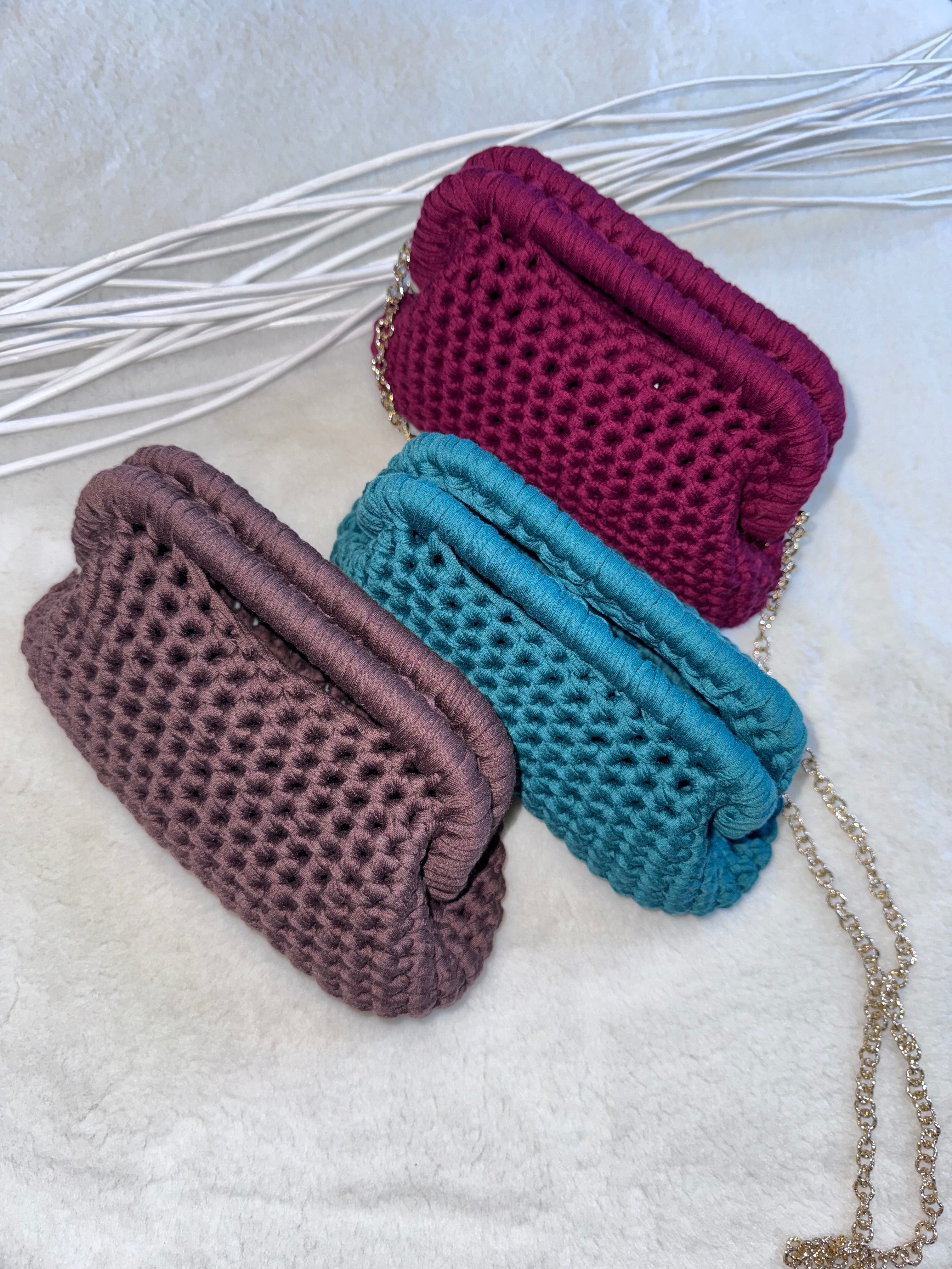 Clutch fatta a mano piccola