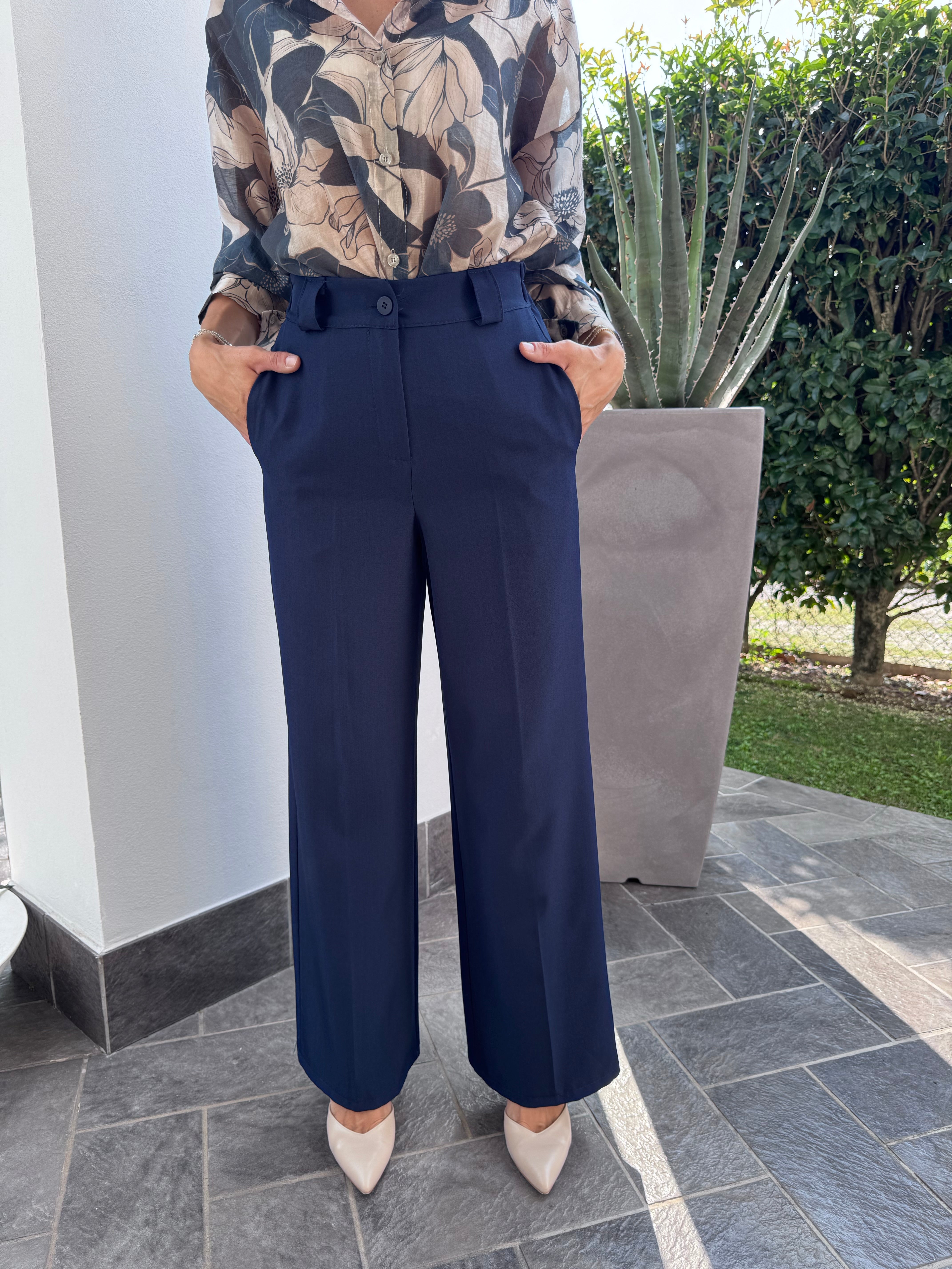 Pantaloni palazzo (4 colori)