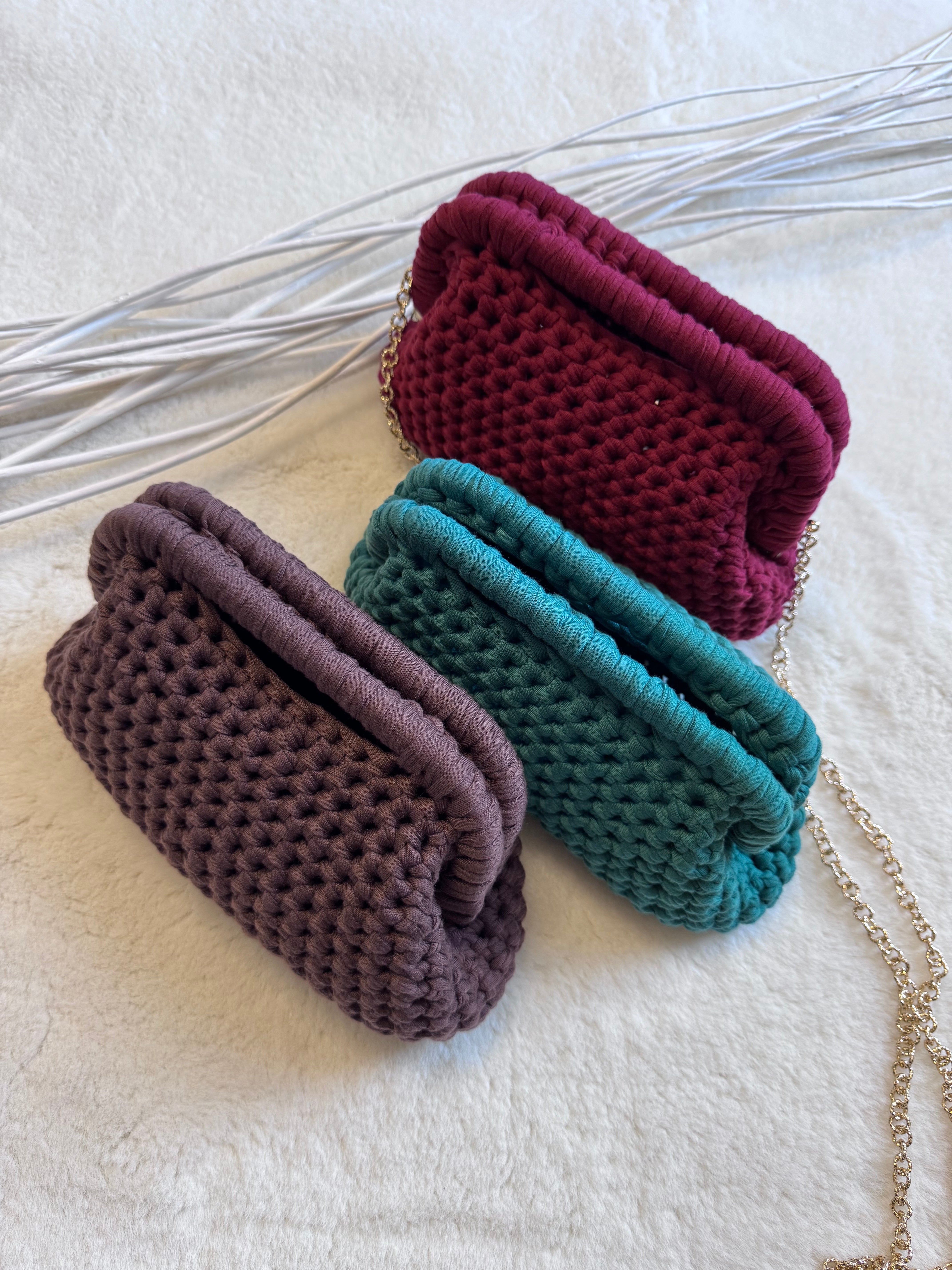 Clutch fatta a mano piccola