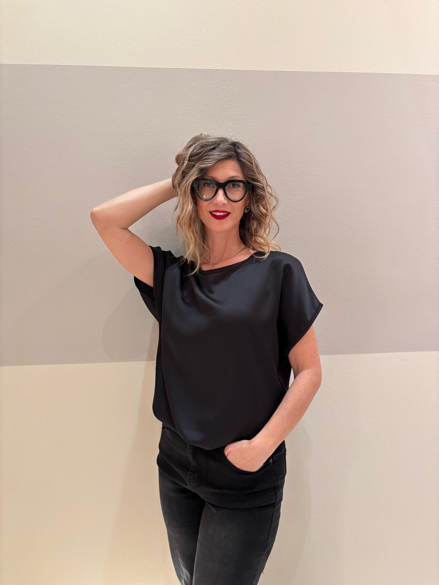 Maglia Alessia nero