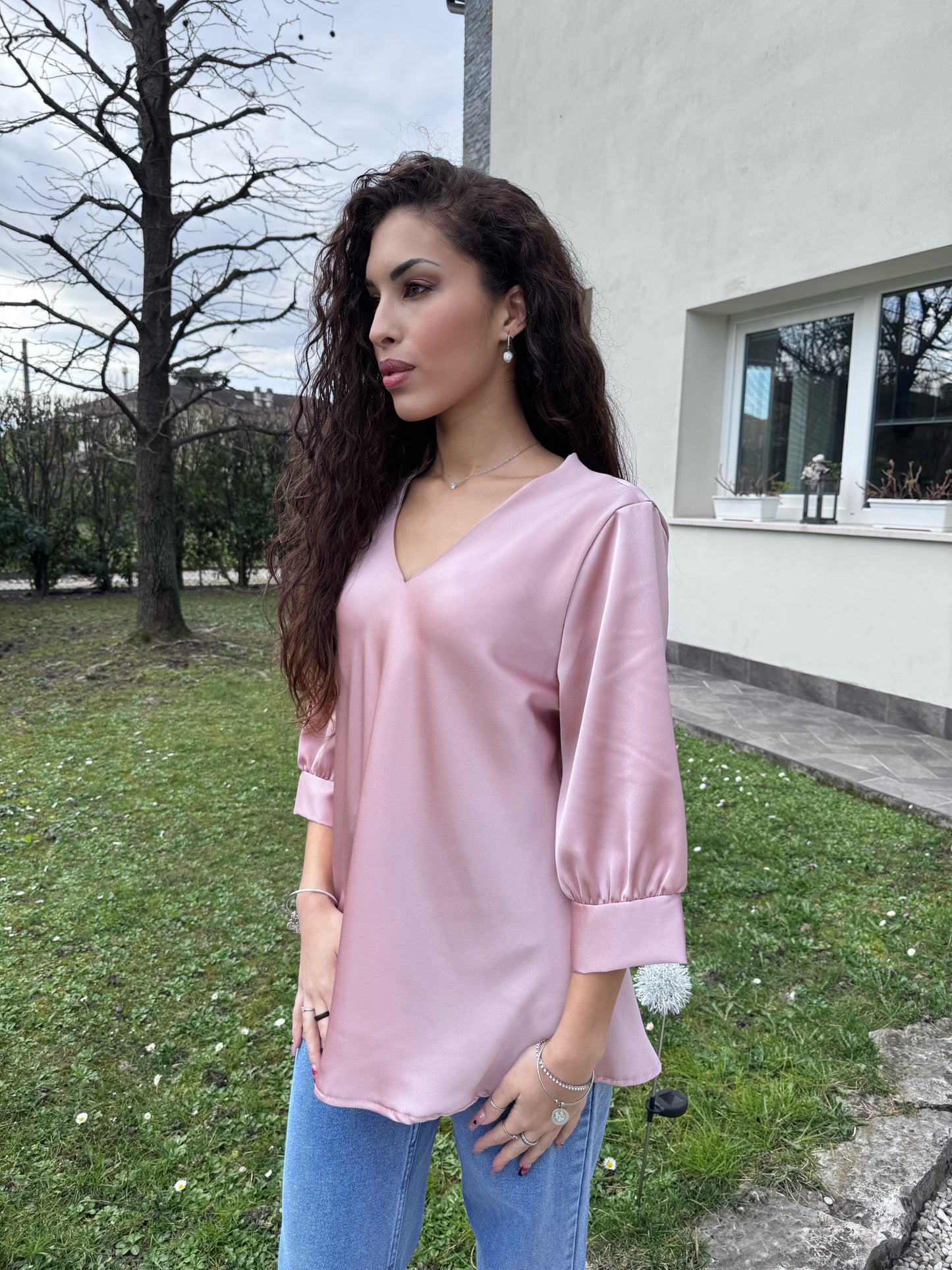 Blusa Sandy rosa