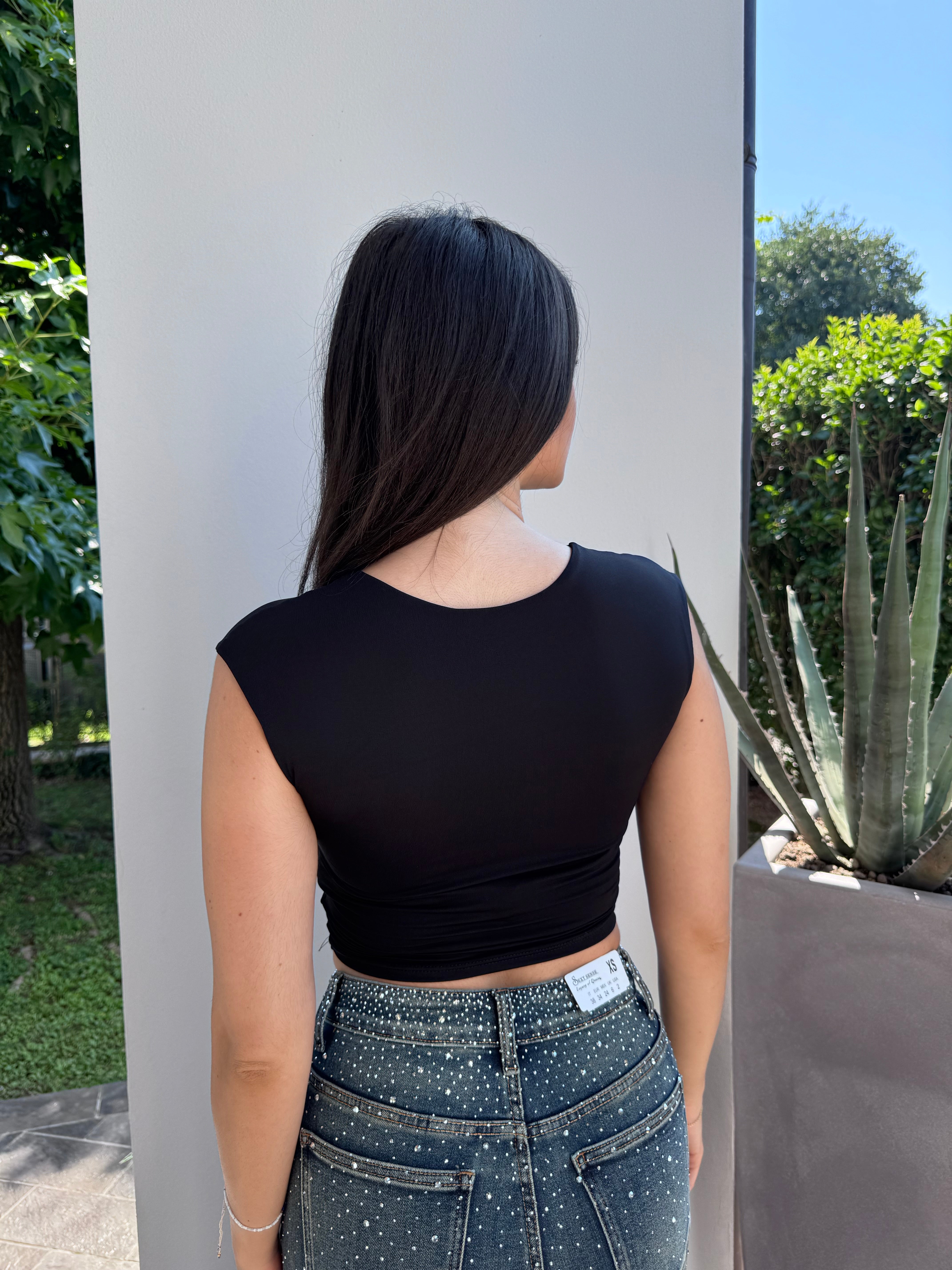 T-shirt crop (2 colori)