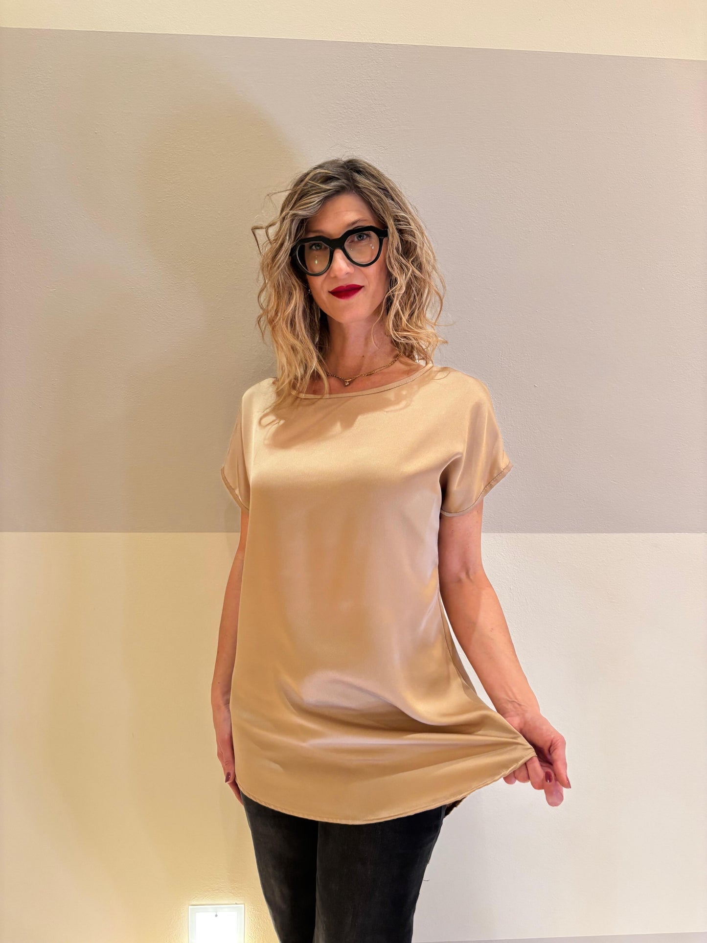 Maglia Alessia beige