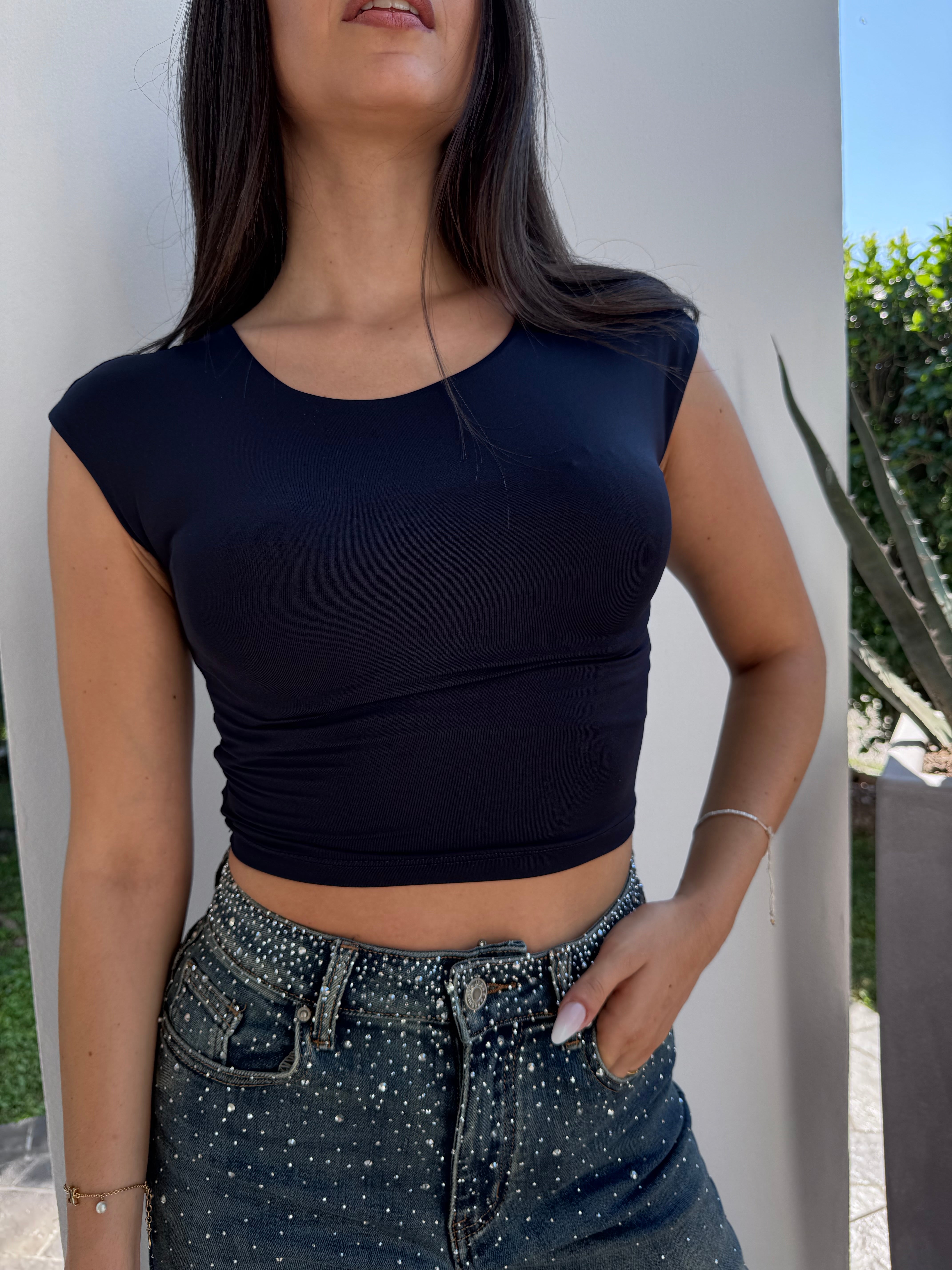 T-shirt crop (2 colori)